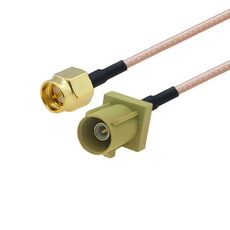 Cavo coassiale RG316 di prolunga dell'antenna da 20 cm (maschio SMA a maschio Fakra K)