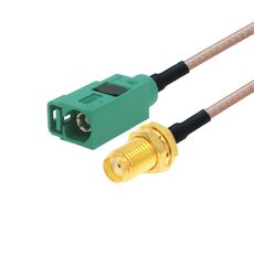 Cavo coassiale RG316 di prolunga dell'antenna da 20 cm (da SMA femmina a Fakra E femmina)