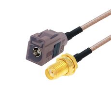 Cavo coassiale RG316 di prolunga dell'antenna da 20 cm (da SMA femmina a Fakra F femmina)