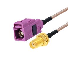 Cavo coassiale RG316 di prolunga dell'antenna da 20 cm (da SMA femmina a Fakra H femmina)