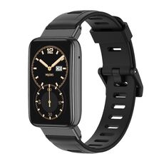 Per Xiaomi Mi Band 7 Pro Mijobs Cinturino in TPU con foro piatto (nero)