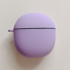 Custodia protettiva per auricolari smerigliati per PC vivo TWS Air in tinta unita (viola)