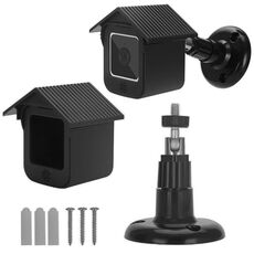 Staffa di copertura protettiva in plastica per WYZE CAM V3 (nero)