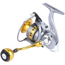 Ruota di filatura in metallo Mulinello da pesca Casting Ruota per canna da mare, Stile: YK SE2000 (impugnatura a sfera a metà metallo)