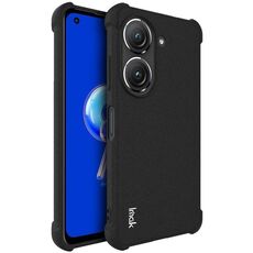 Per Asus Zenfone 9 5G IMAK All-inclusive Airbag TPU Custodia (nero opaco)