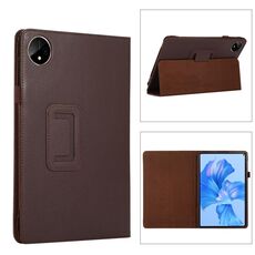 Per Huawei MatePad Pro 11 pollici 2022 Custodia per tablet in pelle con texture litchi con supporto (marrone)