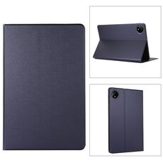 Per Huawei MatePad Pro 11 2022 Custodia in pelle per tablet con struttura elastica e tensione (blu scuro)
