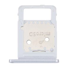 Per Samsung Galaxy Tab S7 FE SM-T736 Vassoio per schede SIM + Vassoio per schede Micro SD (argento)