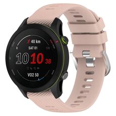 Per Xiaomi MI Watch Color 22mm Cinturino in silicone morbido a tinta unita (rosa)