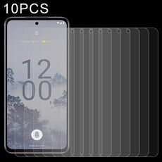 Per Nokia X30 10 PCS 0.26mm 9H 2.5D Pellicola in vetro temperato