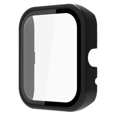 Per Xiaomi Maimo Watch PC + cassa dell'orologio integrata in vetro temperato (nero)