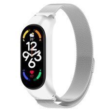 Per Xiaomi Mi Band 7 / 7NFC Cinturino in metallo in acciaio inossidabile di Milano (argento)