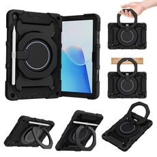 Per Huawei MatePad T 10s / T10 Armor Contrast Color Silicone + Custodia Tablet PC (Nero)