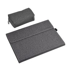 Per Microsoft Surface Pro 9 Custodia per tablet PC all-inclusive con alimentatore (grigio chiaro)