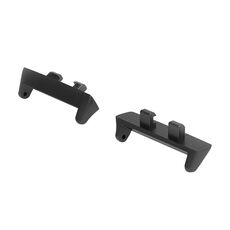 Per OPPO Watch3 42 mm 1 paio 20 mm connettore cinturino in metallo (nero)