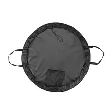 Borsa da bagno per muta da bagno in tessuto Oxford 600D Borsa a cambio rapido, specifica: diametro 90 cm (nero)