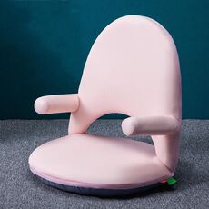 Supporto lombare dello schienale pieghevole della sedia di allattamento regolabile a 42 velocità (rosa)