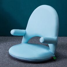 Supporto lombare dello schienale pieghevole della sedia di allattamento regolabile a 42 velocità (blu)