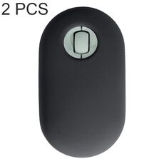 Custodia protettiva per mouse wireless antipolvere in silicone da 2 pezzi per Logitech Pebble (nero)