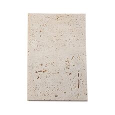 2 pezzi espositore per gioielli in pietra di grotta per gioielli, colore: beige (10x15 cm)