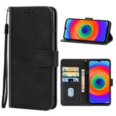 Per Ulefone Note 14 Custodia per telefono in pelle (nera)