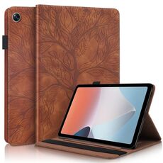Per OPPO Pad Air Life Tree Series Custodia per tablet in pelle con vibrazione orizzontale (marrone)