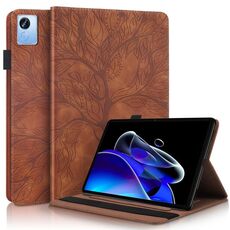Per OPPO Realme Pad X Life Tree Series Custodia per tablet in pelle con vibrazione orizzontale (marrone)