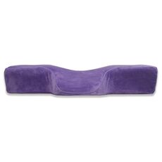 Cuscino per ciglia Cuscino in memory foam a rimbalzo lento, dimensioni: 60x34x12 cm (viola)
