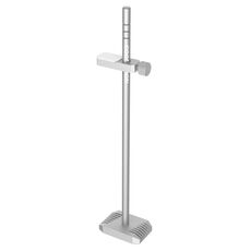 Staffa di supporto per protezione scheda grafica verticale in lega di alluminio (argento)