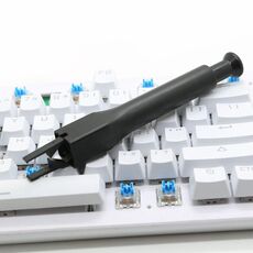 Estrattore per copritasti Strumento per estrattore interruttore per rimozione copritasti in plastica ABS (nero)