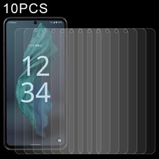 Per Sharp Aquos Sense 7 10 pezzi 0.26mm 9H 2.5D Pellicola in vetro temperato