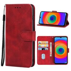 Per Ulefone Note 14 Custodia per telefono in pelle (rossa)