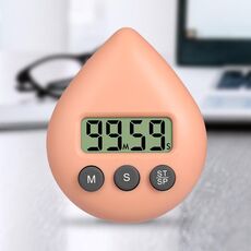 Promemoria per l'apprendimento degli studenti con timer elettronico a goccia d'acqua (arancione)