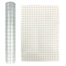 30 cm x 500 cm pellicola di trasferimento di posizionamento in vinile trasparente autoadesiva in PVC (arancione)