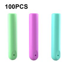 100 pezzi in silicone galleggiante per sedili da pesca piccoli accessori, dimensioni: medie (consegna casuale a colori)