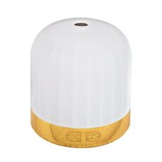 RD1909 Lampada portatile per aromaterapia anidra effetto luce RGB, spec: legno monoforo