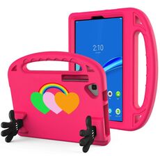 Per Lenovo Tab M10 TB-X306F / X306X 10.1 Love Small Palm Holder Custodia per tablet EVA (rosa rossa)