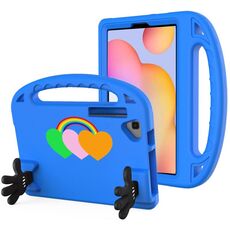 Per Samsung Tab S6 Lite Love Small Palm Holder Custodia per tablet EVA (blu)