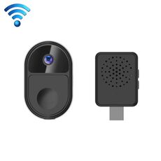 ML18 Mini campanello video intelligente ultra grandangolare Supporto voce bidirezionale (nero)