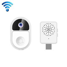 ML18 Mini campanello video intelligente ultra grandangolare Supporto voce bidirezionale (bianco)