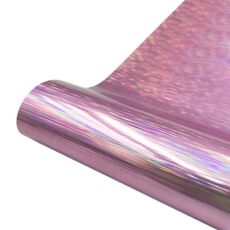 30,5 x 100 cm Illusion Laser Brushed Glitter adesivo autoadesivo per incisioni in vinile (rosa)