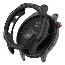 Per Amazfit GTR 4 / GTR 4 Pro Armor Hollow TPU Watch Case (nero)