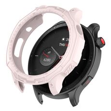 Per Amazfit GTR 4 / GTR 4 Pro Armor Hollow TPU Watch Case (rosa chiaro)