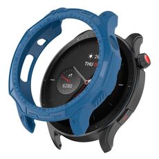 Per Amazfit GTR 4 / GTR 4 Pro Armor Hollow TPU Watch Case (blu scuro)