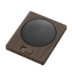 Sottobicchiere per termos riscaldante con tappetino per tazza a temperatura costante USB per uso domestico, stile: con adattatore (marrone vintage)