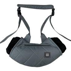 Borsa da campeggio calda intelligente riscaldata tramite USB (grigio)