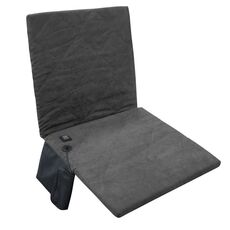 Cuscini riscaldanti USB caldi per campeggio invernale all'aperto con schienale (grigio)