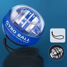 Dispositivo per il fitness con decompressione per allenamento giroscopico con palla da polso magnetica, colore: blu