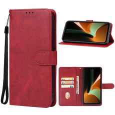 Per Ulefone Armor 17 Pro Custodia in pelle per telefono (rossa)