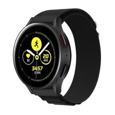 Per Huawei Watch GT2 / GT3 Pro / GT Runner 22 mm cinturino in nylon universale (nero)